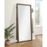  Coaster Furniture Durango 223280 80-inch Standing Floor Mirror - Washed Oak IMAGE 4