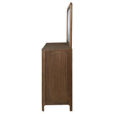  Coaster Furniture Maderia 223323M 8-Drawer Dresser and Mirror - Walnut IMAGE 4