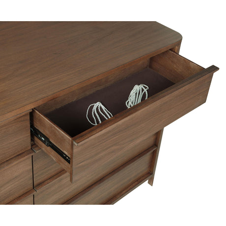  Coaster Furniture Maderia 223323 8-Drawer Dresser Cabinet - Walnut IMAGE 11