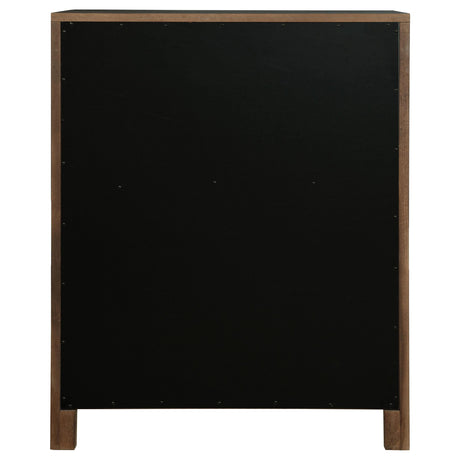  Coaster Furniture Maderia 223325 5-Drawer Chest of Drawers - Walnut IMAGE 6