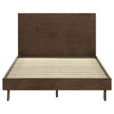  Coaster Furniture Glenwood 225011Q 48-inch Queen Platform Panel Bed - Warm Brown IMAGE 3