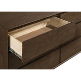  Coaster Furniture Glenwood 225013M 6-Drawer Dresser and Mirror - Warm Brown IMAGE 11