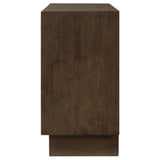  Coaster Furniture Glenwood 225013 6-Drawer Dresser Cabinet - Warm Brown IMAGE 4