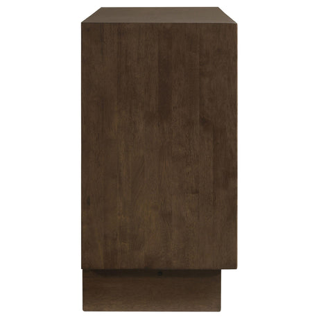  Coaster Furniture Glenwood 225013 6-Drawer Dresser Cabinet - Warm Brown IMAGE 8