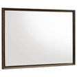  Coaster Furniture Glenwood 225014 Dresser Mirror - Warm Brown IMAGE 1