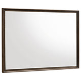 Coaster Furniture Glenwood 225014 Dresser Mirror - Warm Brown IMAGE 1