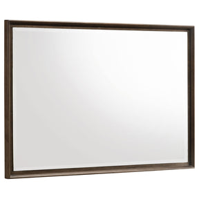  Coaster Furniture Glenwood 225014 Dresser Mirror - Warm Brown IMAGE 1