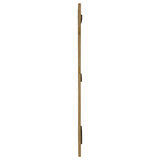  Coaster Furniture Arini 224309 Cane Weave Full Length Standing Floor Mirror - Sand Wash IMAGE 4