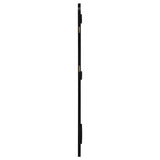  Coaster Furniture Arini 224339 Cane Weave Full Length Standing Floor Mirror - Black IMAGE 4