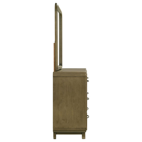  Coaster Furniture Amsbury 224273M 6-Drawer Dresser and Mirror - Nutmeg IMAGE 8