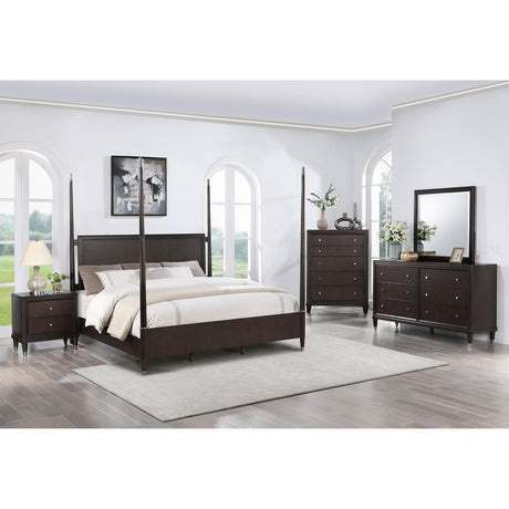  Coaster Furniture Emberlyn 223063M 6-Drawer Dresser with Mirror - Brown IMAGE 10