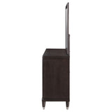  Coaster Furniture Emberlyn 223063M 6-Drawer Dresser with Mirror - Brown IMAGE 4