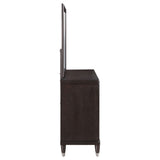  Coaster Furniture Emberlyn 223063M 6-Drawer Dresser with Mirror - Brown IMAGE 8