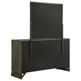  Coaster Furniture Gran Park 224933M 6-Drawer Dresser and Mirror - Dark Cocoa IMAGE 5