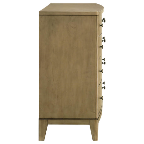  Coaster Furniture Granada 224923 8-Drawer Dresser Cabinet - Natural Pine IMAGE 8