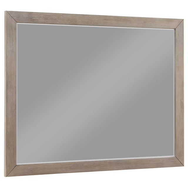  Coaster Furniture Kenora 224854 Dresser Mirror - Barley Brown IMAGE 1