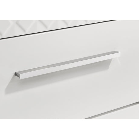  Coaster Furniture Ives 224943M 6-Drawer Dresser and Mirror - White High Gloss IMAGE 12