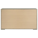  Coaster Furniture Ives 224973 6-Drawer Dresser Cabinet - Grey High Gloss IMAGE 6