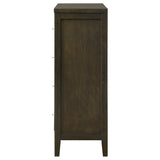  Coaster Furniture Wilkes 224425 4-Drawer Chest of Drawers - Dark Cocoa IMAGE 4