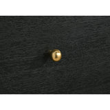  Coaster Furniture Cavelle 223663 6-Drawer Dresser Cabinet - Black IMAGE 12