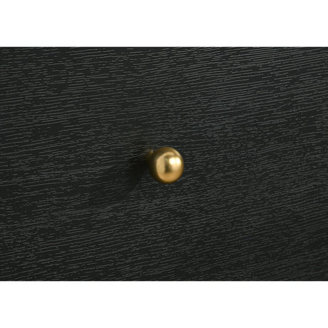  Coaster Furniture Cavelle 223663 6-Drawer Dresser Cabinet - Black IMAGE 12