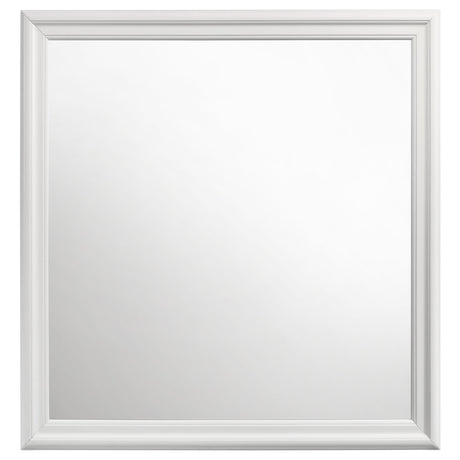  Coaster Furniture Louis Philippe 202444 Dresser Mirror - White IMAGE 2