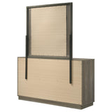  Coaster Furniture Fenwick 224983M 9-Drawer Dresser with Mirror - Grey Oak IMAGE 7