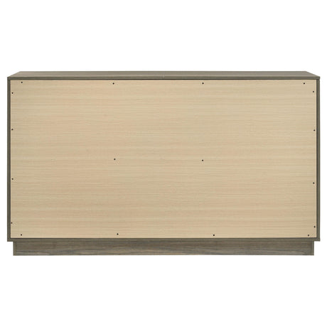  Coaster Furniture Fenwick 224983 9-Drawer Dresser - Grey Oak IMAGE 6