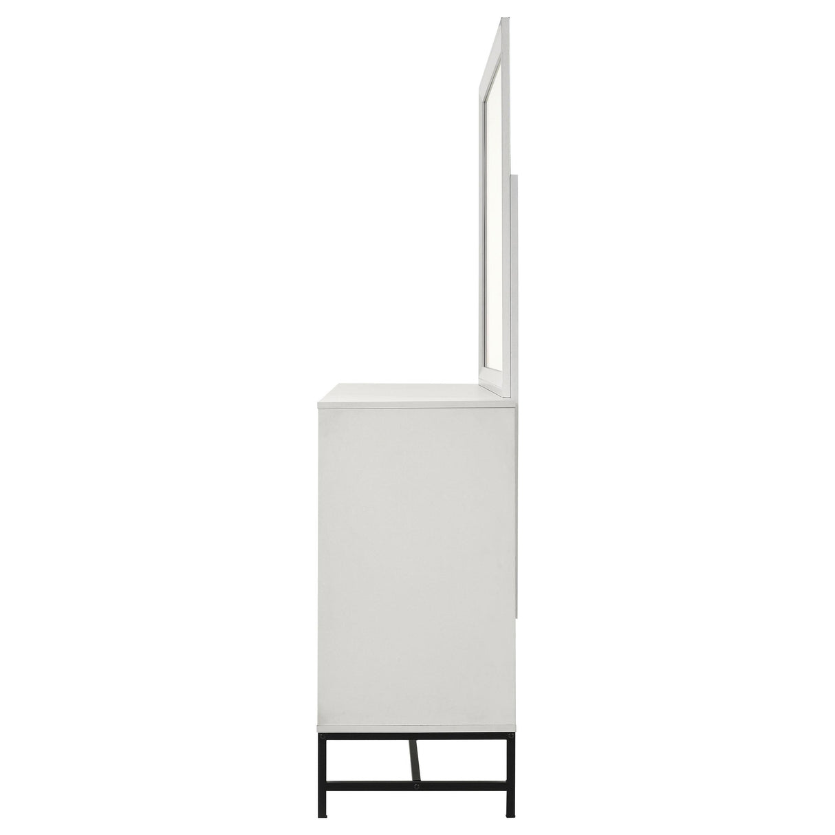  Coaster Furniture Sonora 224863M 6-Drawer Dresser with Mirror - White IMAGE 4