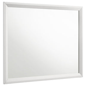  Coaster Furniture Sonora 224864 Dresser Mirror - White IMAGE 1