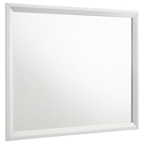  Coaster Furniture Sonora 224864 Dresser Mirror - White IMAGE 1