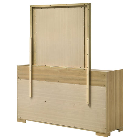  Coaster Furniture Hyland 215653M 6-Drawer Dresser with Mirror - Natural IMAGE 7
