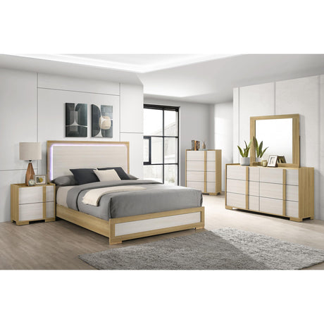  Coaster Furniture Hyland 215653 6-Drawer Dresser - Natural IMAGE 10