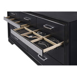  Coaster Furniture Miranda 206363M 7-Drawer Dresser with Mirror - Black IMAGE 11
