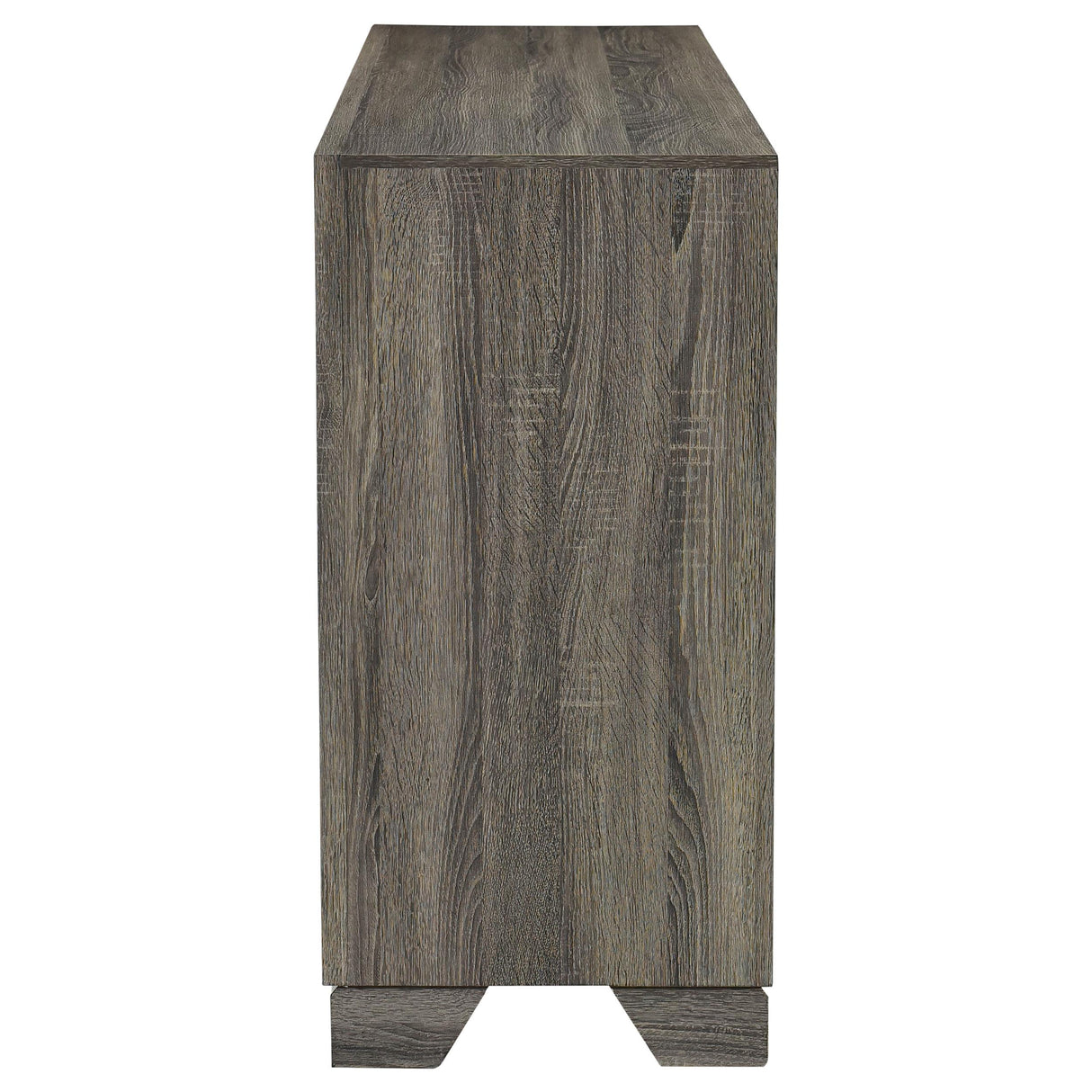  Coaster Furniture Wright 223343 6-Drawer Dresser Cabinet - Brown Oak IMAGE 4