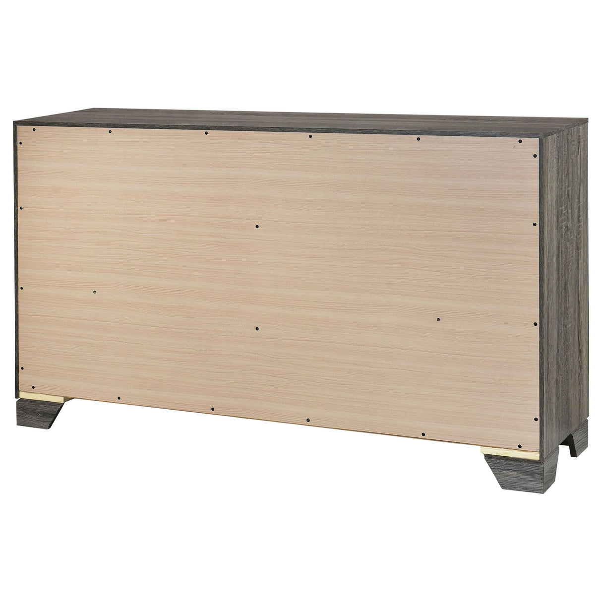  Coaster Furniture Wright 223343 6-Drawer Dresser Cabinet - Brown Oak IMAGE 7