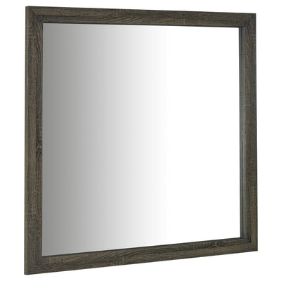  Coaster Furniture Wright 223344 Dresser Mirror - Brown Oak IMAGE 1
