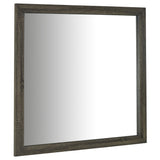  Coaster Furniture Wright 223344 Dresser Mirror - Brown Oak IMAGE 1