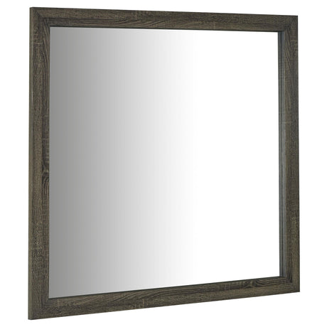  Coaster Furniture Wright 223344 Dresser Mirror - Brown Oak IMAGE 1