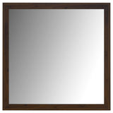  Coaster Furniture Welsley 223444 Dresser Mirror - Walnut IMAGE 1