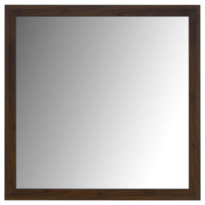  Coaster Furniture Welsley 223444 Dresser Mirror - Walnut IMAGE 1
