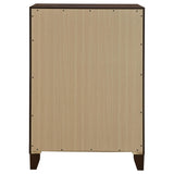  Coaster Furniture Welsley 223445 4-Drawer Chest of Drawers - Walnut IMAGE 5