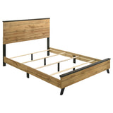  Coaster Furniture Kaywood 225001F 52-inch Full Panel Bed - Natural Pine IMAGE 1