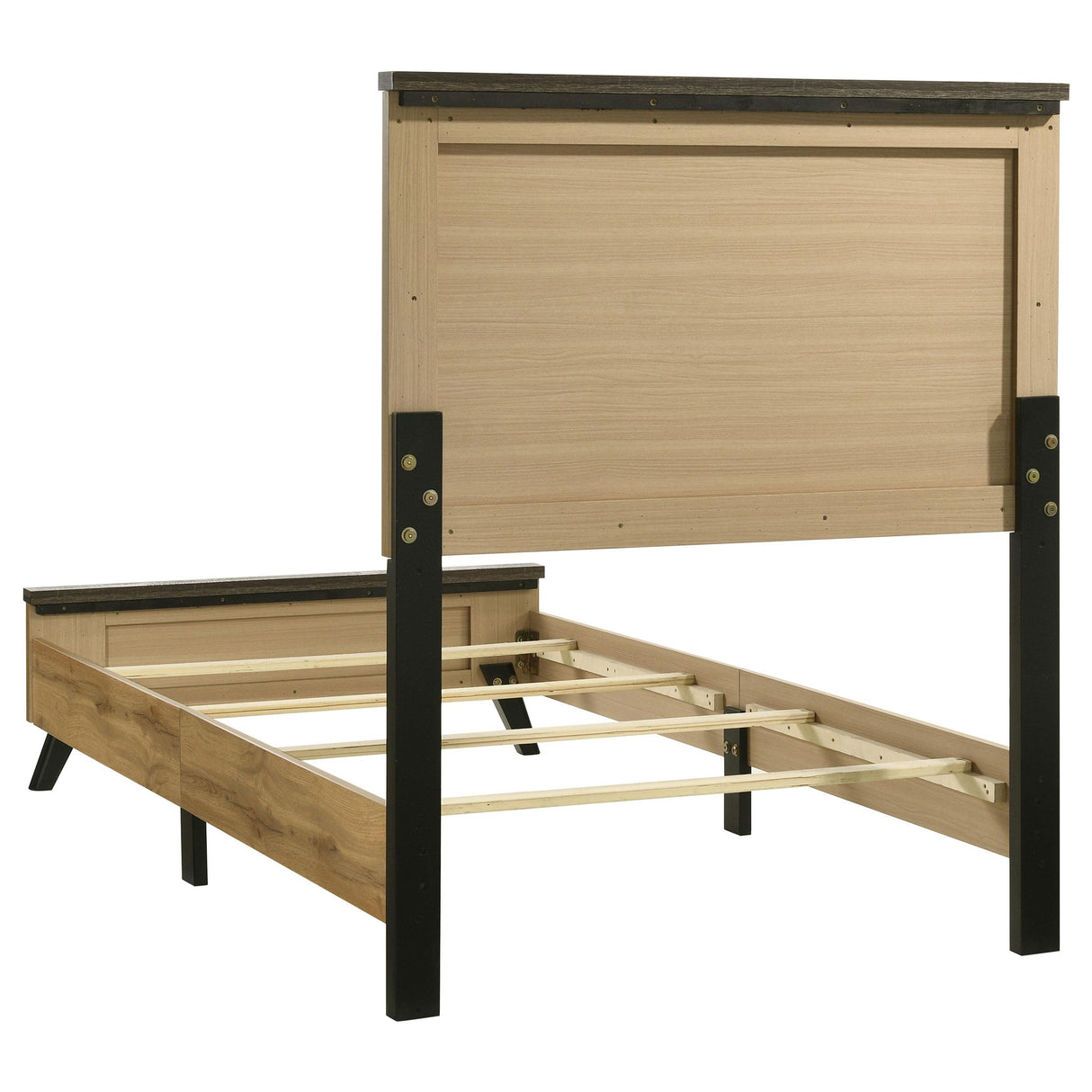  Coaster Furniture Kaywood 225001T 52-inch Twin Panel Bed - Natural Pine IMAGE 3