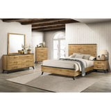  Coaster Furniture Kaywood 225003M 6-Drawer Dresser and Mirror - Natural Pine IMAGE 10