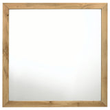  Coaster Furniture Kaywood 225004 Dresser Mirror - Natural Pine IMAGE 2