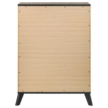  Coaster Furniture Kaywood 225005 4-Drawer Bedroom Chest of Drawers - Natural Pine IMAGE 6