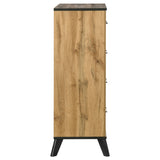  Coaster Furniture Kaywood 225005 4-Drawer Bedroom Chest of Drawers - Natural Pine IMAGE 8