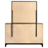  Coaster Furniture Watson 212423M 6-Drawer Dresser with Mirror - Grey Oak IMAGE 6