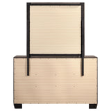  Coaster Furniture Kauffman 204193M 6-Drawer Dresser with Mirror - Washed Taupe IMAGE 6